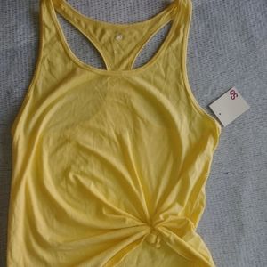 Women's Yellow Tank Top